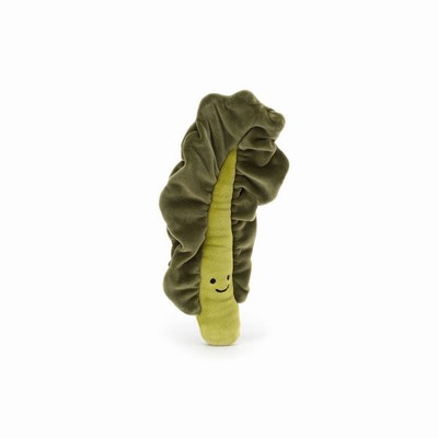 Jellycat Vivacious Vegetable Kale Leaf | XPQG-70164